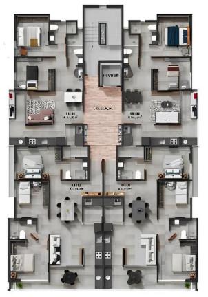 Imagem Apartamento com 2 Quartos à Venda, 60 m² em Camboinha - Cabedelo Imagem Apartamento com 2 Quartos à Venda, 60 m² em Camboinha - Cabedelo