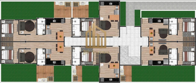 Imagem Apartamento com 2 Quartos à Venda, 34 m² em Cajuru - Curitiba