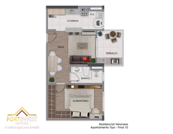 Imagem Imóvel com 1 Quarto à Venda, 38 m² em Guilhermina - Praia Grande Imagem Imóvel com 1 Quarto à Venda, 38 m² em Guilhermina - Praia Grande