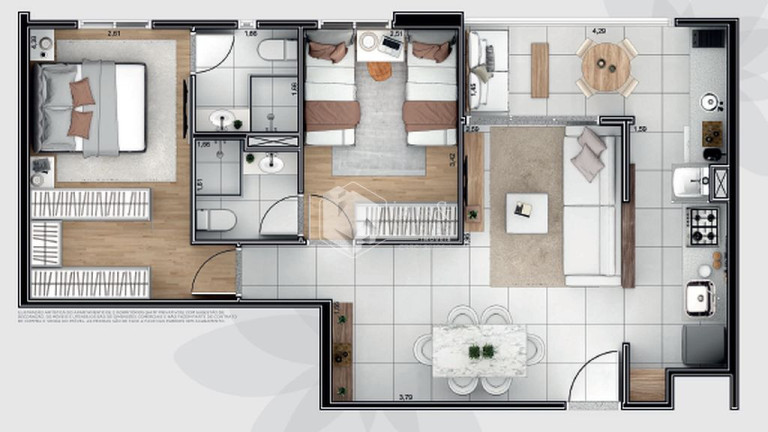 Imagem Apartamento com 2 Quartos à Venda, 64 m² em Ponte Grande - Guarulhos Imagem Apartamento com 2 Quartos à Venda, 64 m² em Ponte Grande - Guarulhos