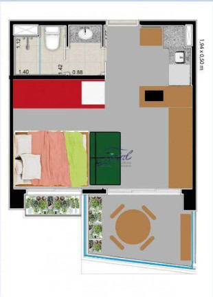 Imagem Studio com 1 Quarto à Venda, 31 m² em Butantã - São Paulo Imagem Studio com 1 Quarto à Venda, 31 m² em Butantã - São Paulo