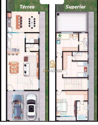 Imagem Sobrado com 3 Quartos à Venda, 175 m² em Jardim Atlântico - Goiânia Imagem Sobrado com 3 Quartos à Venda, 175 m² em Jardim Atlântico - Goiânia