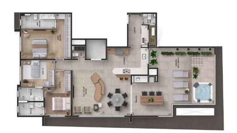 Imagem Apartamento com 3 Quartos à Venda, 150 m² em Cambuí - Campinas