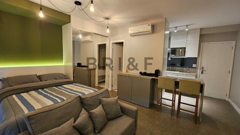 Imagem Apartamento com 1 Quarto para Alugar, 41 m² em Brooklin - São Paulo Imagem Apartamento com 1 Quarto para Alugar, 41 m² em Brooklin - São Paulo
