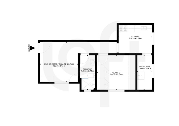 Imagem Apartamento com 1 Quarto à Venda, 39 m² em Cambuci - São Paulo