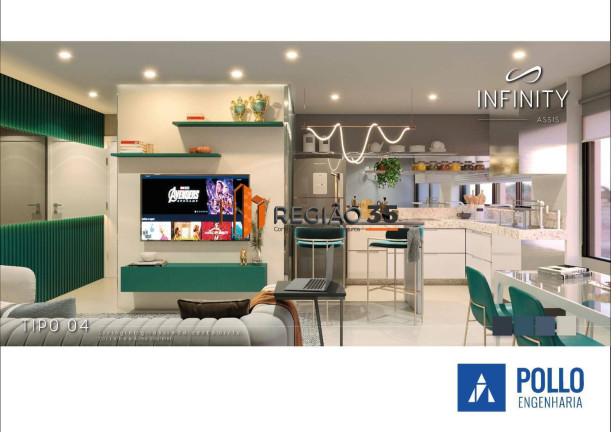 Imagem Apartamento com 2 Quartos à Venda, 54 m² em Centro - Poços De Caldas Imagem Apartamento com 2 Quartos à Venda, 54 m² em Centro - Poços De Caldas
