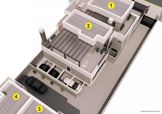 Imagem Casa com 3 Quartos à Venda, 161 m² em água Verde - Curitiba