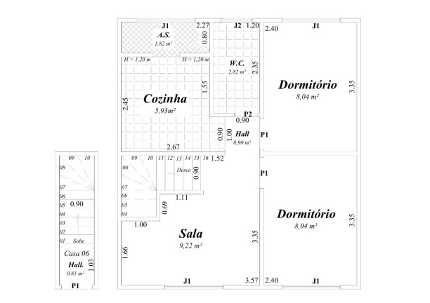 Imagem Casa com 2 Quartos à Venda, 42 m² em Antártica - Praia Grande Imagem Casa com 2 Quartos à Venda, 42 m² em Antártica - Praia Grande