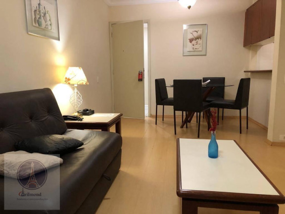 Imagem Apartamento com 1 Quarto para Alugar, 42 m² em Cerqueira César - São Paulo
