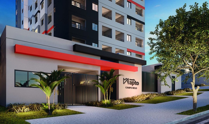 Imagem Apartamento com 2 Quartos à Venda, 33 m² em Campo Belo - São Paulo Imagem Apartamento com 2 Quartos à Venda, 33 m² em Campo Belo - São Paulo