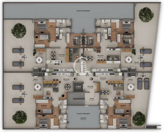 Imagem Apartamento com 3 Quartos à Venda, 97 m² em Pio X - Caxias Do Sul Imagem Apartamento com 3 Quartos à Venda, 97 m² em Pio X - Caxias Do Sul