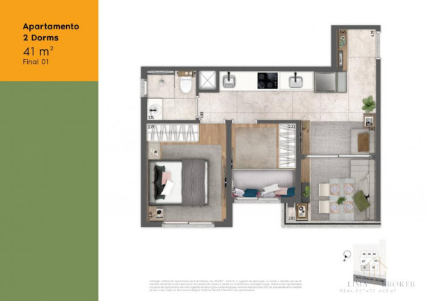 Imagem Apartamento com 1 Quarto à Venda, 33 m² em Vila Mariana - São Paulo