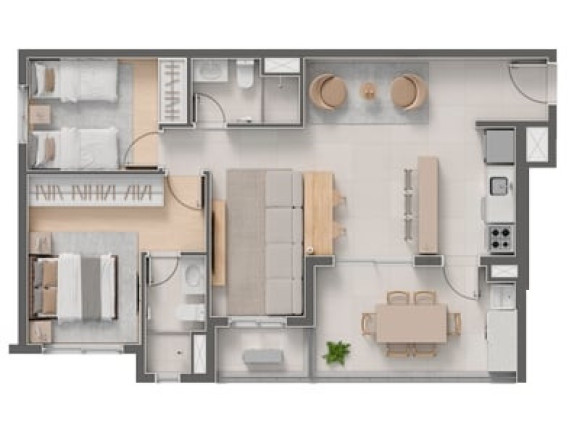Imagem Apartamento com 3 Quartos à Venda, 74 m² em Mirandópolis - São Paulo Imagem Apartamento com 3 Quartos à Venda, 74 m² em Mirandópolis - São Paulo