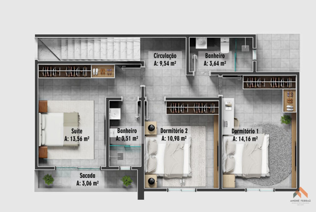 Imagem Casa com 3 Quartos à Venda, 125 m²