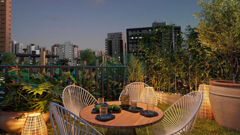 Imagem Apartamento com 1 Quarto à Venda, 19 m² em Aflitos - Recife