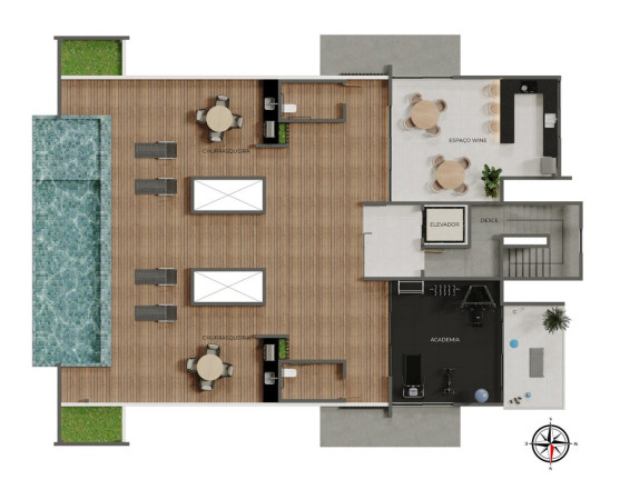 Imagem Apartamento com 3 Quartos à Venda, 71 m² em Poço - Cabedelo Imagem Apartamento com 3 Quartos à Venda, 71 m² em Poço - Cabedelo