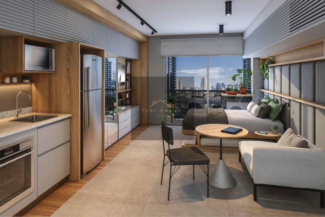 Imagem Imóvel com 1 Quarto à Venda, 24 m² em Vila Cordeiro - São Paulo Imagem Imóvel com 1 Quarto à Venda, 24 m² em Vila Cordeiro - São Paulo