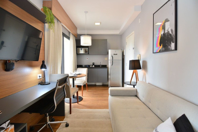 Imagem Apartamento com 1 Quarto para Alugar, 33 m² em Pinheiros - São Paulo