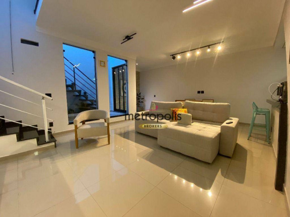 Imagem Sobrado com 3 Quartos à Venda, 193 m² em Barcelona - São Caetano Do Sul
