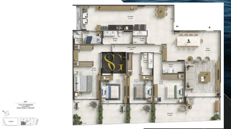 Imagem Apartamento com 4 Quartos à Venda, 356 m² em Icaraí - Niterói Imagem Apartamento com 4 Quartos à Venda, 356 m² em Icaraí - Niterói