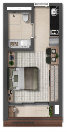 Imagem Imóvel com 1 Quarto à Venda, 24 m² em Vila Clementino - São Paulo Imagem Imóvel com 1 Quarto à Venda, 24 m² em Vila Clementino - São Paulo