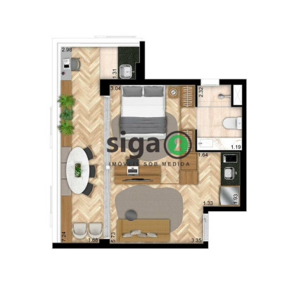 Imagem Apartamento com 1 Quarto à Venda, 47 m² em Butantã - São Paulo Imagem Apartamento com 1 Quarto à Venda, 47 m² em Butantã - São Paulo