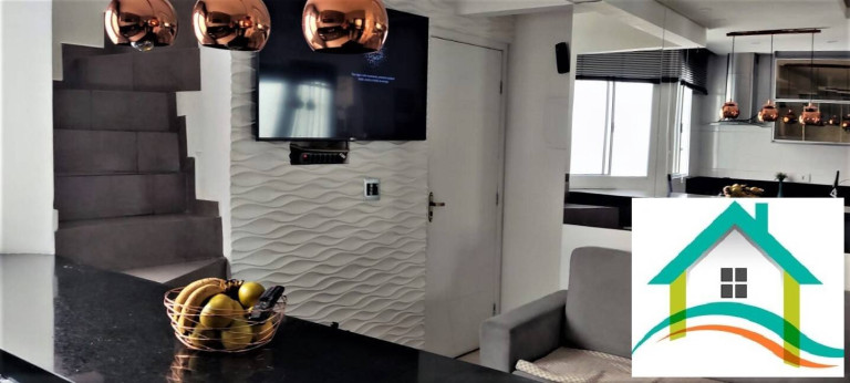 Imagem Cobertura com 2 Quartos à Venda, 70 m² em Vila Palmares - Santo André Imagem Cobertura com 2 Quartos à Venda, 70 m² em Vila Palmares - Santo André