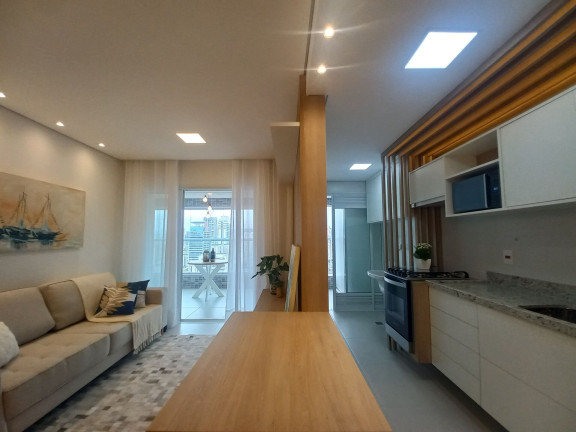 Imagem Apartamento com 1 Quarto para Alugar, 66 m² em Boqueirão - Santos Imagem Apartamento com 1 Quarto para Alugar, 66 m² em Boqueirão - Santos