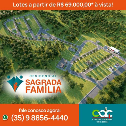 Imagem Terreno à Venda, 200 m² em Jardim America - Carmo Do Rio Claro Imagem Terreno à Venda, 200 m² em Jardim America - Carmo Do Rio Claro