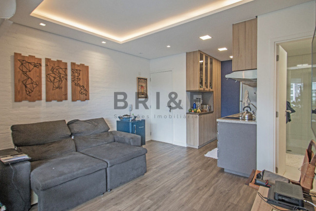 Imagem Apartamento com 1 Quarto à Venda, 40 m² em Brooklin - São Paulo Imagem Apartamento com 1 Quarto à Venda, 40 m² em Brooklin - São Paulo