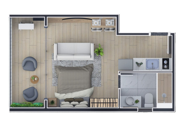 Imagem Apartamento com 1 Quarto à Venda, 49 m² em Paraíso - São Paulo Imagem Apartamento com 1 Quarto à Venda, 49 m² em Paraíso - São Paulo