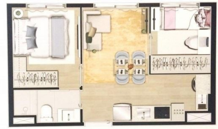 Imagem Imóvel com 2 Quartos à Venda, 34 m² em Tatuapé - São Paulo Imagem Imóvel com 2 Quartos à Venda, 34 m² em Tatuapé - São Paulo