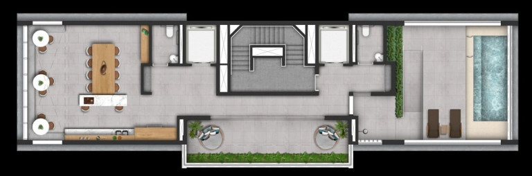 Apartamento com 1 Quarto à Venda, 54 m² em Jardins - São Paulo