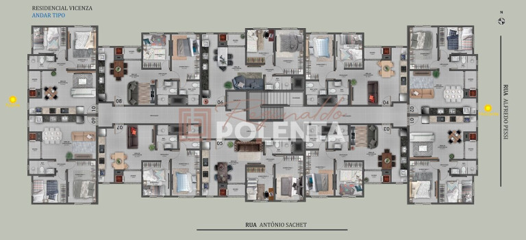 Imagem Apartamento com 2 Quartos à Venda, 48 m² em Centro - Nova Veneza