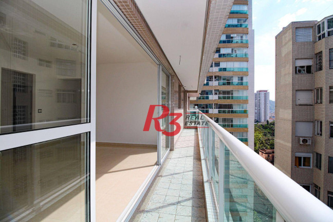Imagem Apartamento com 3 Quartos à Venda, 137 m² em José Menino - Santos