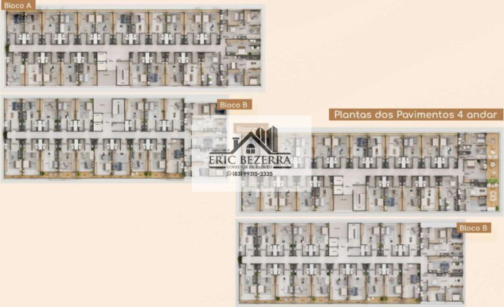 Imagem Flat com 1 Quarto à Venda, 33 m² em Intermares - Cabedelo Imagem Flat com 1 Quarto à Venda, 33 m² em Intermares - Cabedelo
