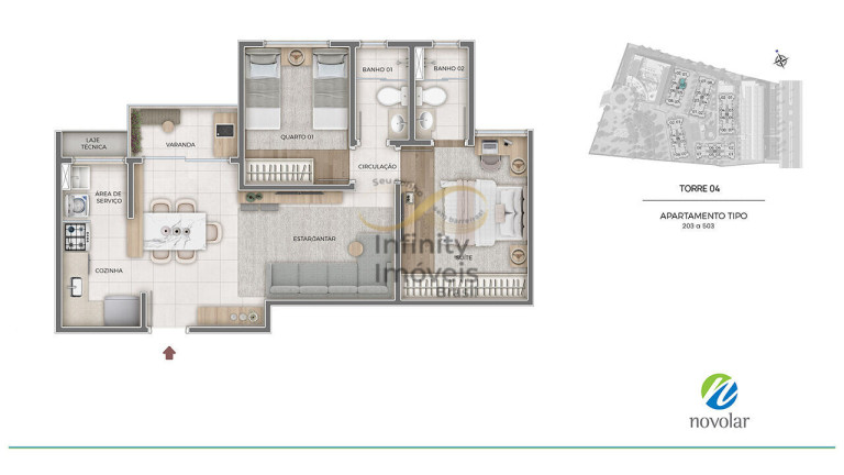Imagem Apartamento com 2 Quartos à Venda, 70 m² em Ouro Preto - Belo Horizonte