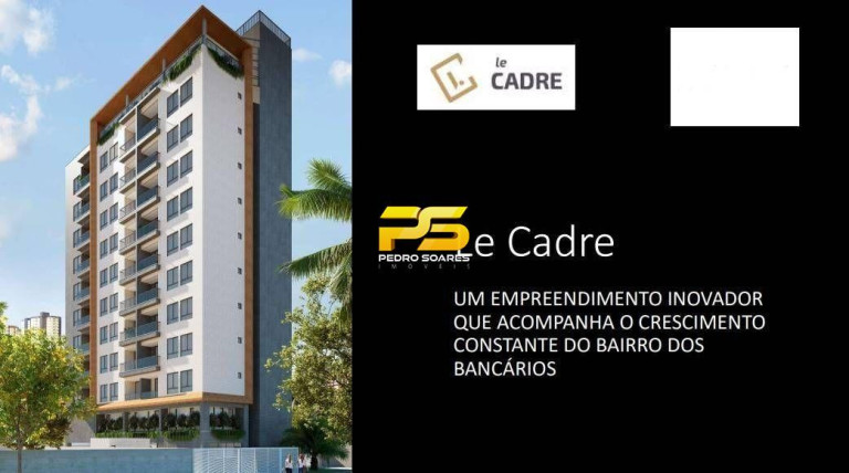 Apartamento com 2 Quartos à Venda, 57 m² em Bancários - João Pessoa