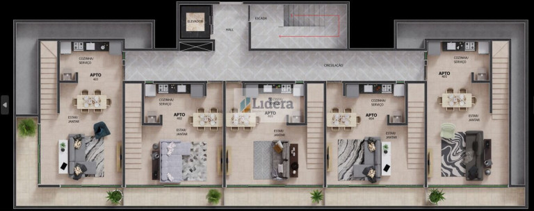 Imagem Apartamento com 1 Quarto à Venda, 37 m² em Ponta De Campina - Cabedelo Imagem Apartamento com 1 Quarto à Venda, 37 m² em Ponta De Campina - Cabedelo