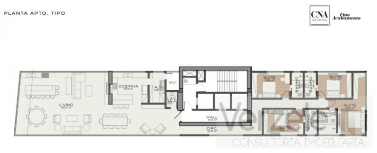 Imagem Apartamento com 4 Quartos à Venda, 240 m² em Meia Praia - Itapema