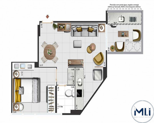 Imagem Imóvel com 1 Quarto à Venda, 49 m² em Copacabana - Rio De Janeiro Imagem Imóvel com 1 Quarto à Venda, 49 m² em Copacabana - Rio De Janeiro