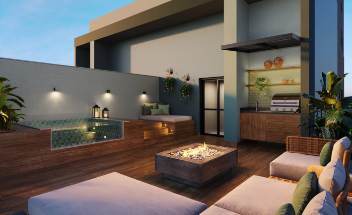 Apartamento com 2 Quartos à Venda, 37 m² em Santo Amaro - São Paulo