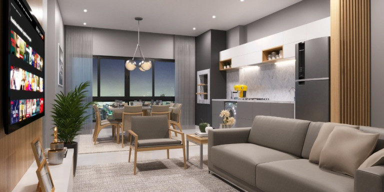 Imagem Apartamento com 2 Quartos à Venda, 60 m² em São João - Itajaí Imagem Apartamento com 2 Quartos à Venda, 60 m² em São João - Itajaí