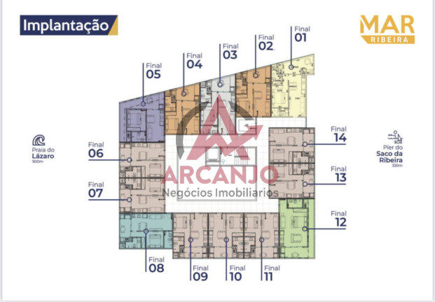 Imagem Apartamento com 1 Quarto à Venda, 37 m² em Saco Da Ribeira - Ubatuba