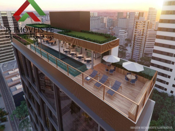 Imóvel com 1 Quarto à Venda, 30 m² em Boa Viagem - Recife