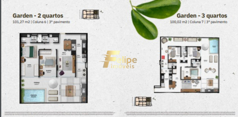 Imagem Imóvel com 2 Quartos à Venda, 61 m² em Praia Da Costa - Vila Velha