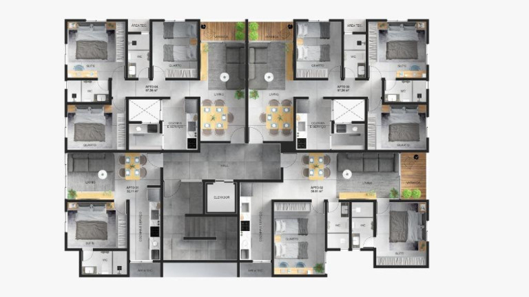 Imagem Apartamento com 1 Quarto à Venda, 38 m² em Bessa - João Pessoa Imagem Apartamento com 1 Quarto à Venda, 38 m² em Bessa - João Pessoa