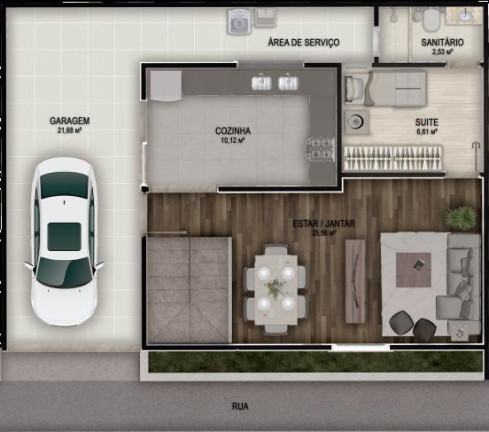 Imagem Casa com 4 Quartos à Venda, 127 m² em Buraquinho - Lauro De Freitas Imagem Casa com 4 Quartos à Venda, 127 m² em Buraquinho - Lauro De Freitas
