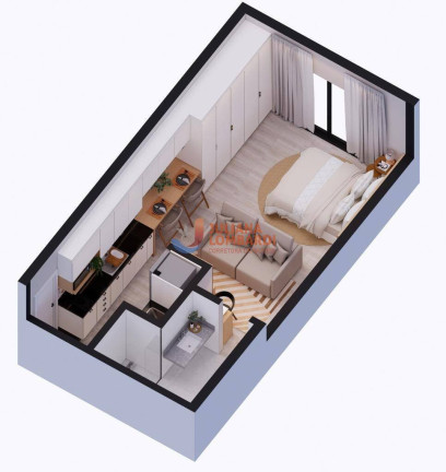 Imagem Apartamento com 1 Quarto à Venda, 32 m² em Centro - Cascavel Imagem Apartamento com 1 Quarto à Venda, 32 m² em Centro - Cascavel