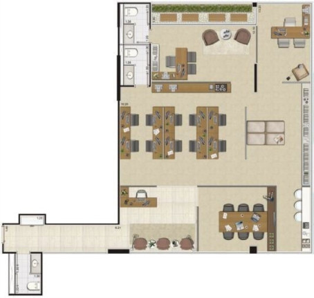 Imagem Sala Comercial à Venda, 73 m² em Bethaville I - Barueri Imagem Sala Comercial à Venda, 73 m² em Bethaville I - Barueri